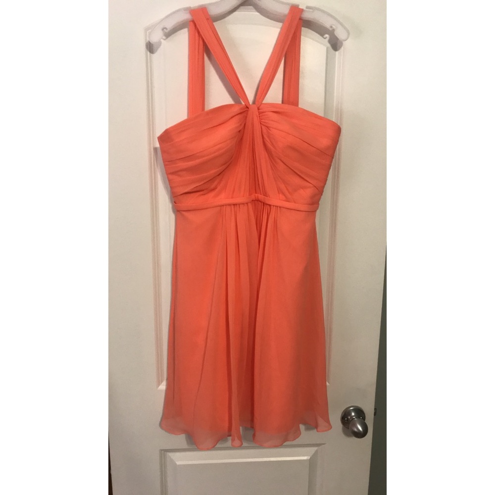 NEW Davids Bridal short chiffon dress